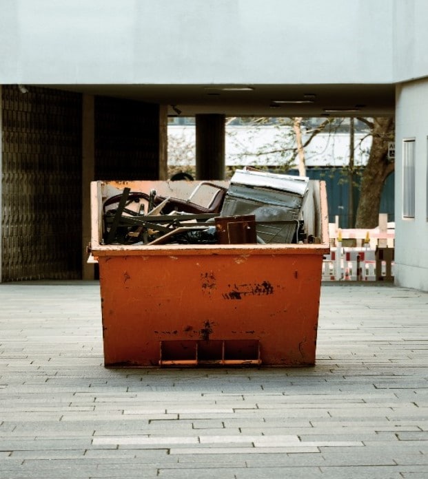 benne 30 mètres cubes gravats, déchets verts, ferrailles, DIB Pau